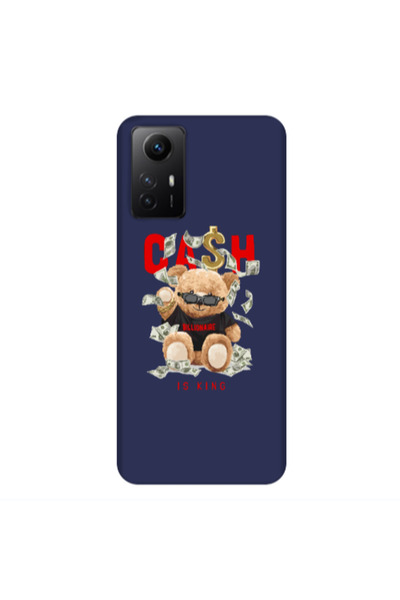 Other Xiaomi Redmi Note 12s Cash is king Dark blue Colored Silicone TPU Θήκη