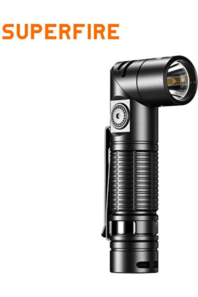 SUPERFIRE Flashlight LED Black Code: G19-S