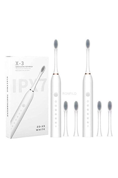 snapcart x-3 Rechargeable Electric Toothbrush, 6 Optional Modes for Fast Char...