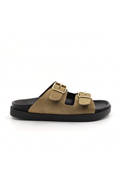 PLAKTON 505680 Nobuck Kaki
