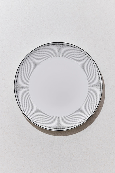 Paşabahçe Orquestra Porcelain Dinner Plate Cream Gray, Dinner Plate, 1 Piece