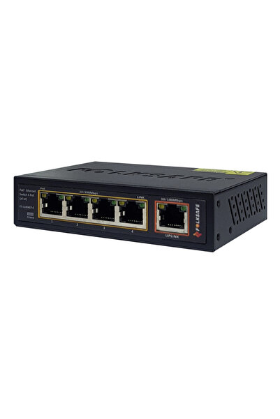 Folksafe Διακόπτης Ethernet PoE FS-S1004EP-E, 4 Θύρες 10/100Mbps