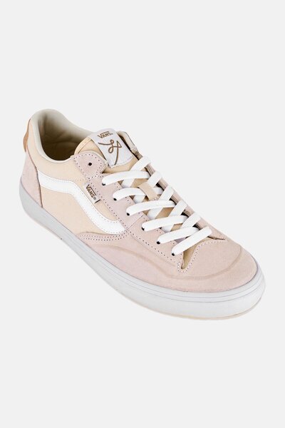 Vans Men Skate Lizzie Low Lace Up Skateboarding Shoes, Cream