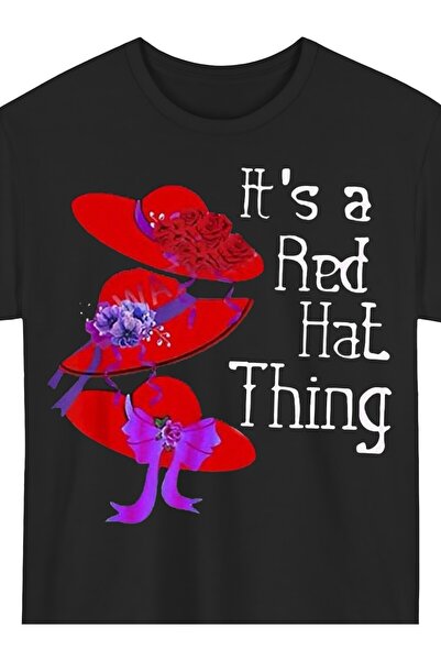 212Wear Women's Plus Size Funny Graphic T-Shirt - It's a Hat Thing Saying wit...