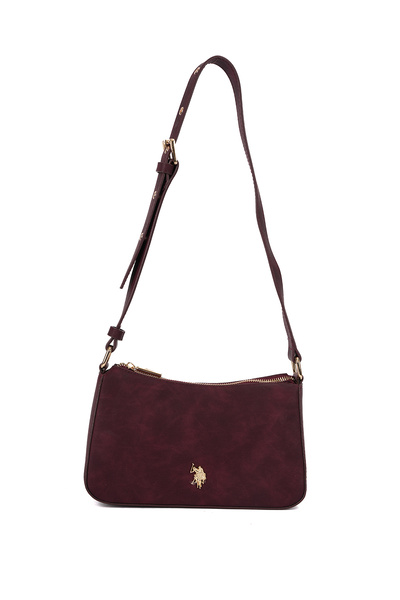 U.S. Polo Assn. Burgundy Women's Shoulder Bag Us26223