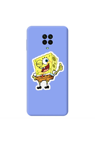 Other Xiaomi Redmi Note 9 Pro spongebob2 Light Purple Colored Silicone TPU Θήκη