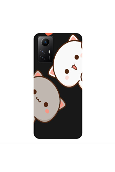 Other Xiaomi Redmi Note 12s We are here Black Colored Silicone TPU Θήκη