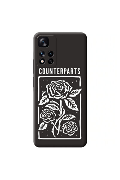Other Xiaomi Redmi Note 11 Pro 5G Counterparts Black Colored Silicone TPU Θήκη