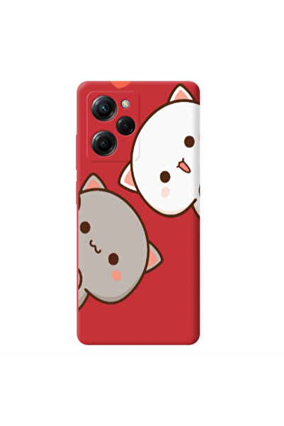 Other Xiaomi Poco X5 Pro We are here Red Colored Silicone TPU Θήκη