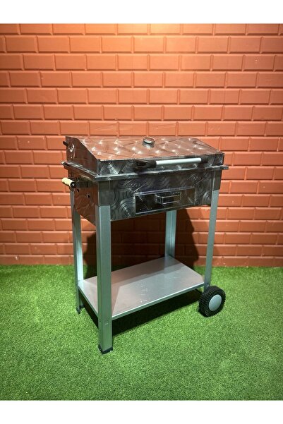doğu 60x35 KROM KAPAKLI DERECELİ KÖMÜRLÜ MANGAL