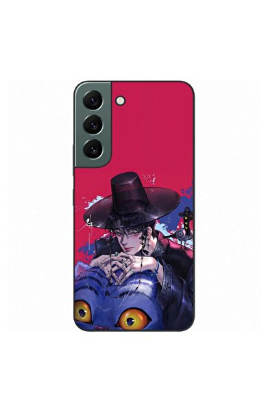OEM Калъф, съвместим със Samsung Galaxy S22, силиконов TPU модел KPop Demon H...