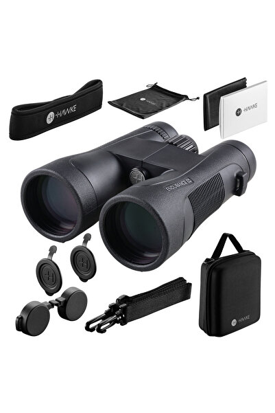 Hawke Kit binoclu cu accesorii, HAWKE, 10x50, 805g, Negru