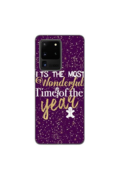 OEM Husa compatibila cu Samsung Galaxy S20 Ultra Silicon Tpu Model Craciun Wo...