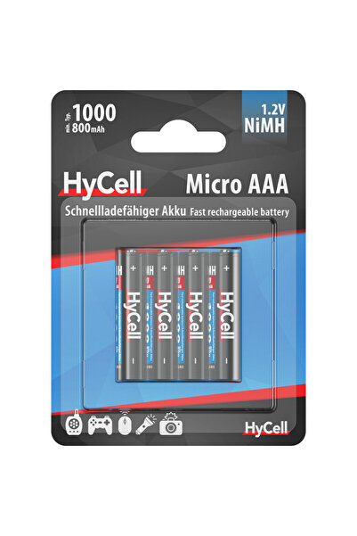 HYCELL Acumulator AAA 1000mAh, blister 4 bucati
