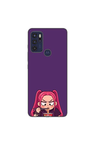 OEM Husa compatibila cu Motorola Moto G60S Silicon Tpu Model KPop Demon Hunte...