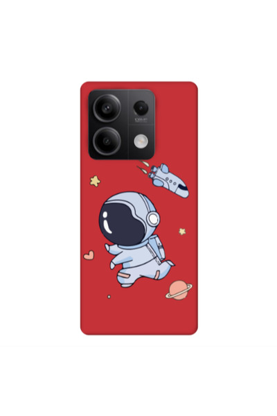 Other Xiaomi Redmi Note 13Pro 5G Aduket Red Colored Silicone TPU Θήκη