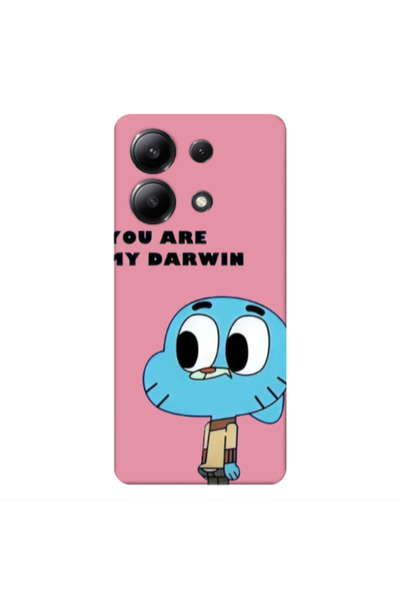 Other Xiaomi Redmi Note 13 4G You are my darwin Pink Colored Silicone TPU Θήκη