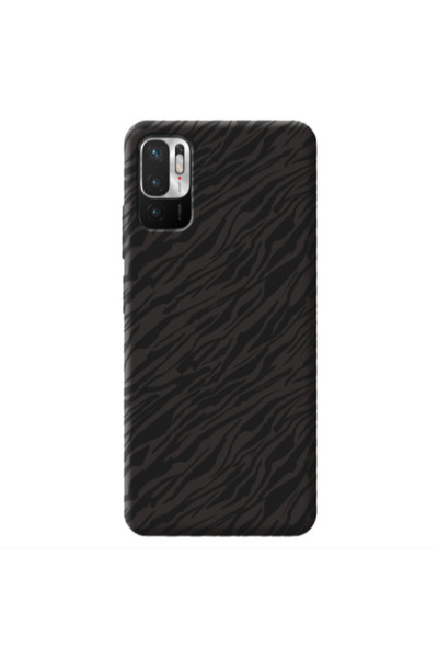 Other Xiaomi Redmi Note 10 Pro 5G Black zebra Black Colored Silicone TPU Θήκη