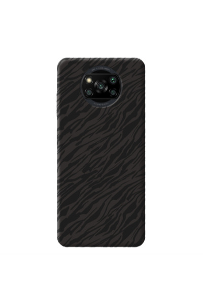 Other Xiaomi Poco X3 /X3 Pro Black zebra Black Colored Silicone TPU Θήκη