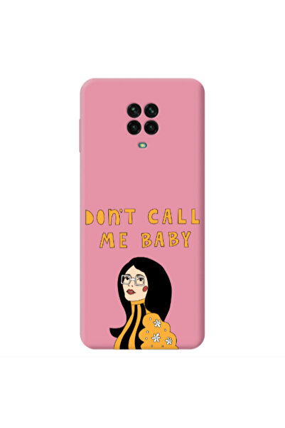 Other Xiaomi Redmi Note 9 Pro Call me baby Pink Colored Silicone TPU Θήκη