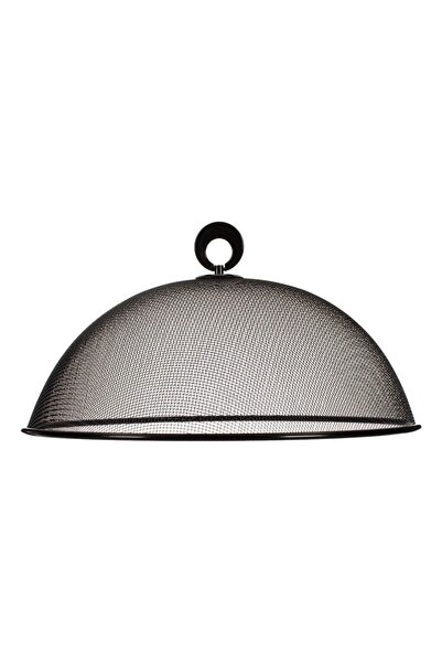 Z Store Черен мрежест капак за храна за защита, 29x10 см