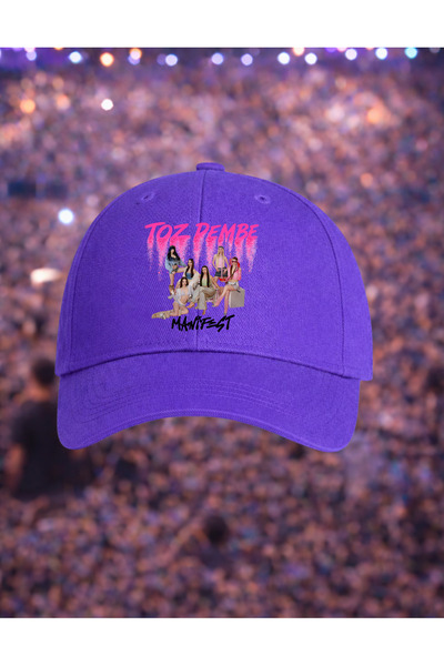 lovver Manifest Dusty Pink Song Concert Design Custom Design Premium Print Hat