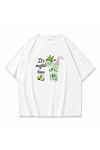 Trendiz Women's It's Mojito Tshirt White