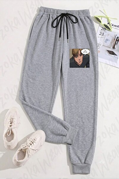 ZOKAWEAR Unisex Φούτερ Παντελόνι Killing Stalking Sangwoo I'm Not Baskılı Eşo...