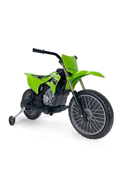 Injusa Motocicleta electrica pentru copii, 12V, licentiat Kawasaki KX85, tip ...
