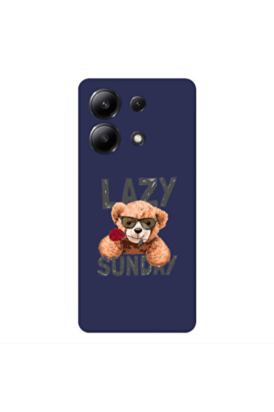 Other Xiaomi Redmi Note 13 4G Lazy sunday Dark blue Colored Silicone TPU Θήκη