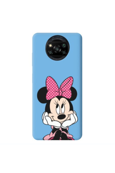 Other Xiaomi Poco X3 /X3 Pro Minnie 2 Blue Colored Silicone TPU Θήκη