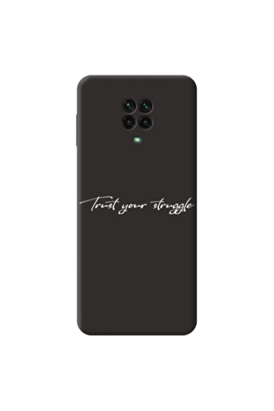 Other Xiaomi Redmi Note 9 Pro Trust your struggle Black Colored Silicone TPU ...
