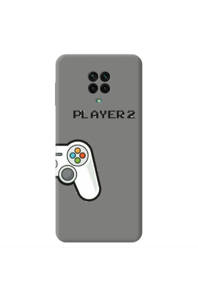 Other Xiaomi Redmi Note 9 Pro Player 2 Grey Colored Silicone TPU Θήκη