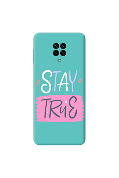 Other Xiaomi Redmi Note 9 Pro Stay True Turquoise Colored Silicone TPU Θήκη