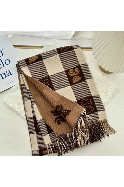 Choice8 MIQ-09 2025 Luxury Winter Cashmere Scarf Women New Design Warm Pashmi...
