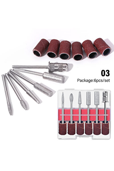 Choice3 USB Drill bits-1 LINMANDA 6 In 1 Electric Nail Drills Kit Remove Poli...
