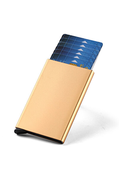 Choice4 Gold ID Credit Bank Card Holder Wallet Luxury Brand Men Women Anti Rf...