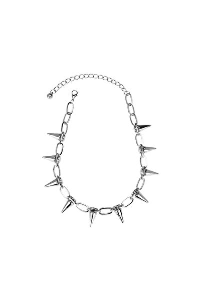 Choice1 silver Fashion Punk Spike Chokers Necklaces Goth Rivet Collar Choker ...