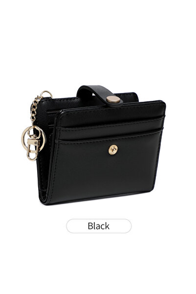 Choice QB392-Black Ultra-Thin RFID Blocking Double Fold Wallet for Women with...