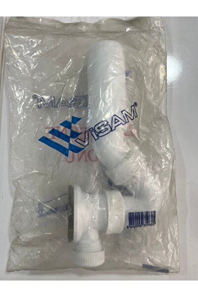 Visam Duş Teknesi Sifonu – Beyaz PVC Gider Sifonu – Kolay Montaj – Dayanıklı ...
