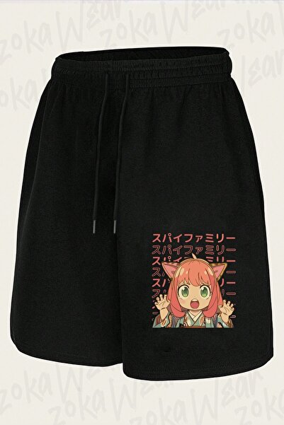 ZOKAWEAR Unisex Spy X Family Anya Forger2 Design Printed Shorts