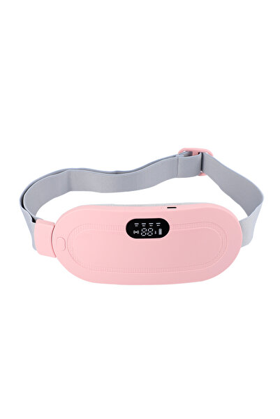 Choice1 Pink Electric Abdominal Massage Uterine Warm Belt Warm Uterus Hot Com...