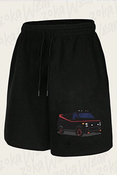 ZOKAWEAR Unisex Σορτς με στάμπα The A team Van Design