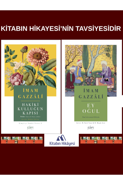 Sufi Kitap İmam Gazzali- Ey Oğul, Hakiki Kulluğun Kapısı (2KİTAP)