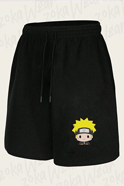 ZOKAWEAR Unisex Naruto Uzumaki Manga2 Design Printed Shorts