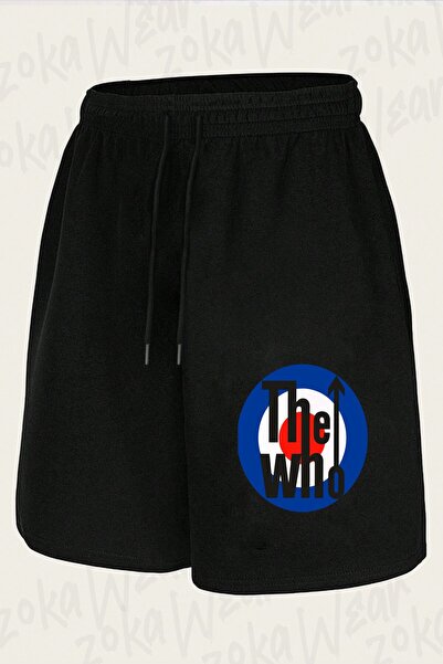 ZOKAWEAR Unisex The Who Design Σορτς με στάμπα
