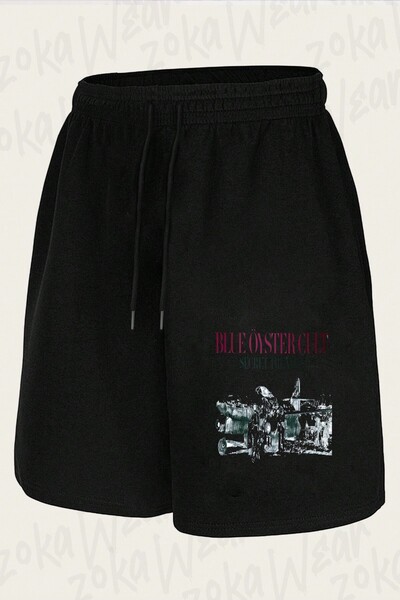 ZOKAWEAR Unisex Blue Oyster Cult Secret Design Printed Shorts