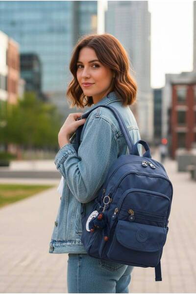 WİKİDAYS.S MODA TRENDİ Multi-Compartment Casual Women's Backpack - City, Scho...