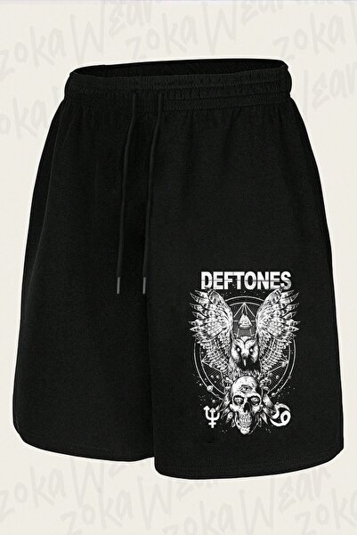ZOKAWEAR Unisex Deftones V1 Design Printed Shorts