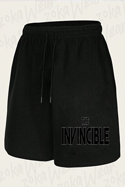 ZOKAWEAR Unisex Invincible v22 Σορτς με στάμπα σχεδίου